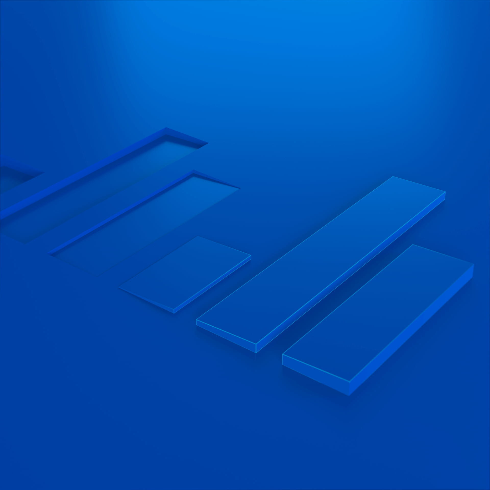 Balkendiagramme auf blauem Hintergrund
