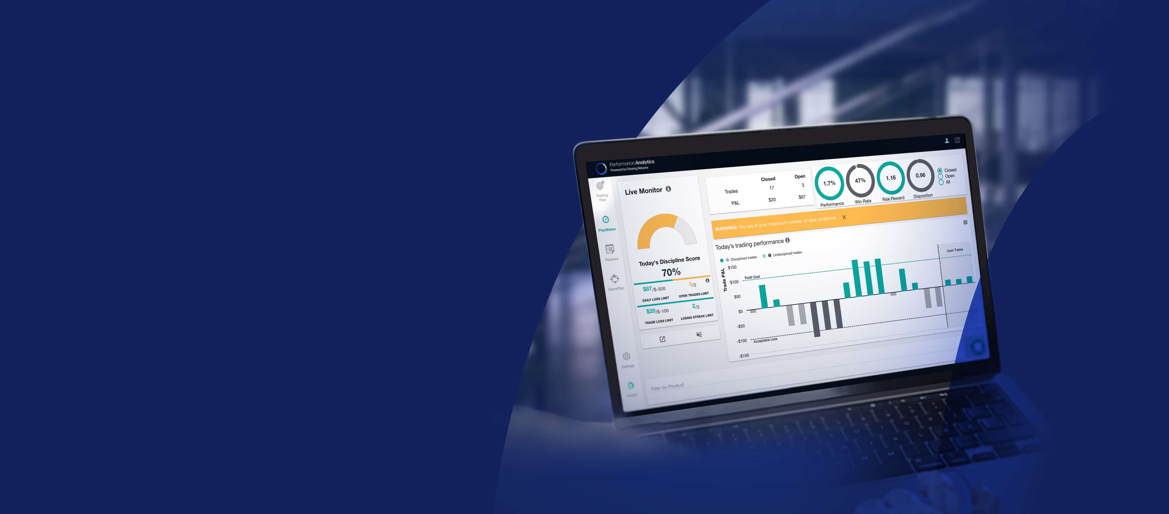 Playmaker Software PlayMaker: Keep on track with your trading