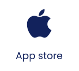 Apple appstore icon to download the FOREX.com MetaTrader MT app