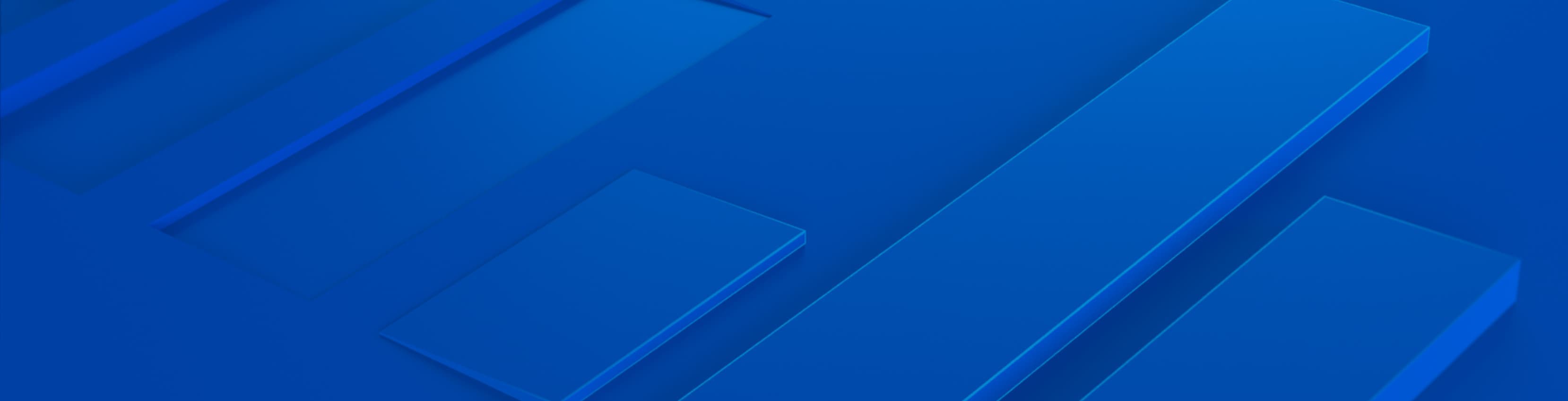 Placeholder image of blue bar charts embossed on a royal blue background