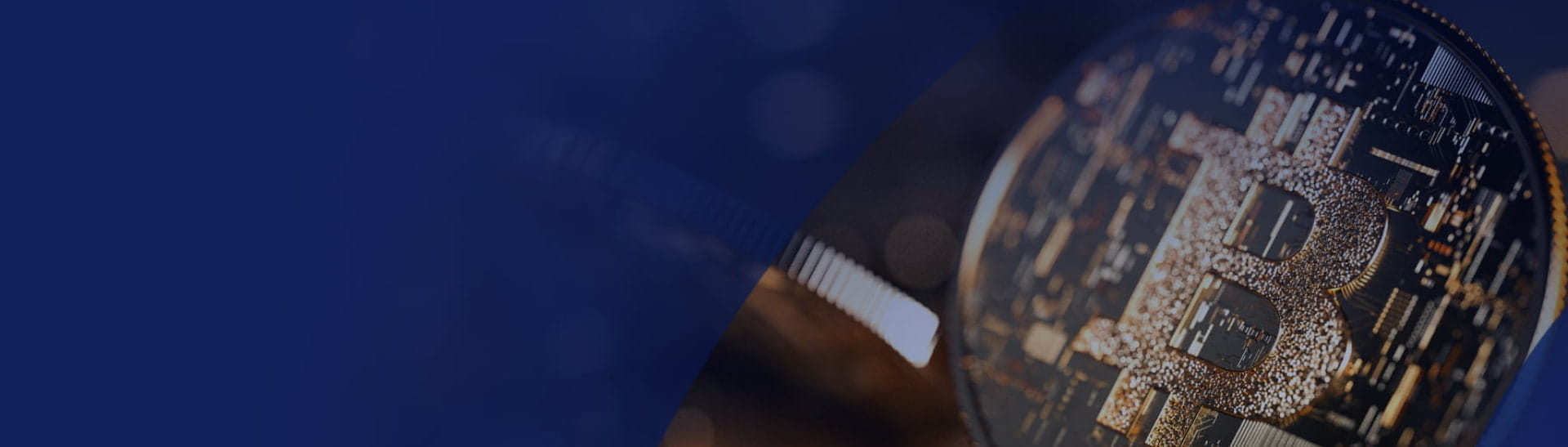 Bitcoin close-up