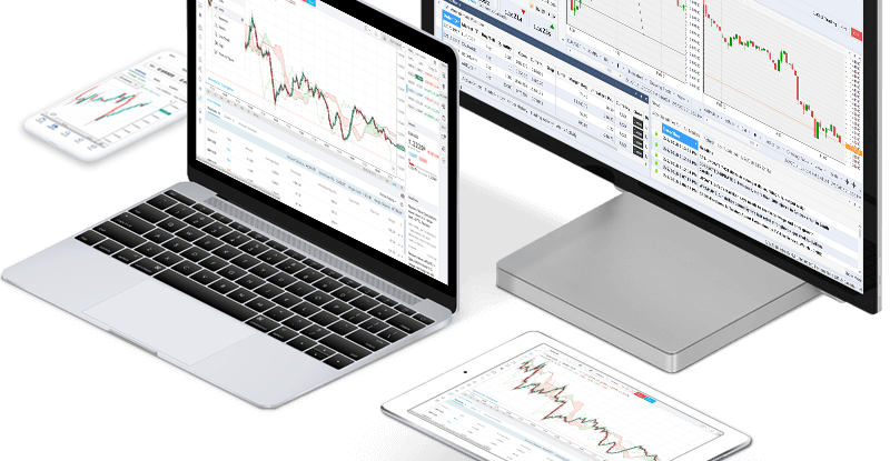 Simulated forex trading